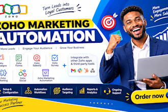 configure zoho campaign zoho forms zoho salesiq survey meeting social marketing