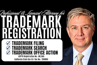 perform trademark search and trademark registration