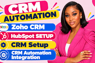 do zoho crm setup hubspot crm automation and integration