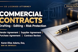 draft a legally binding purchase agreement as a licensed US attorney
