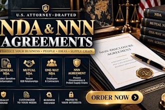 draft a specialized US one way nda protecting confidential business items