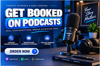 do podcast outreach and guest pitching for podcast speaking opportunities