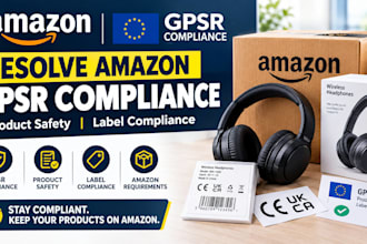 resolve amazon gpsr compliance, product safety, and label compliance