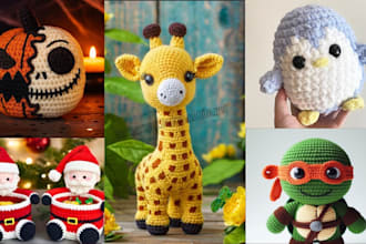 design amigurumi pattern, crochet toys, and custom crochet patterns