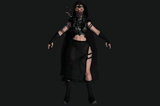 cleanup meshy ai model, 3d ue5 metahuman, metaverse character, cc4,rig3d for ue5