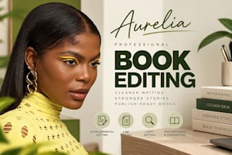 do book editing, proofreading, copy and line editing for your book