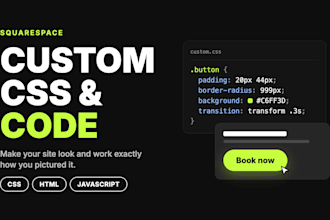 customize your squarespace site with custom CSS and code