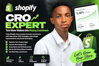 shopify cro, store audit, and conversion optimization