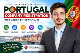 coordinate portugal company registration for foreign entrepreneurs