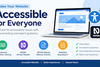 test you website accessibility using keyboard navigation