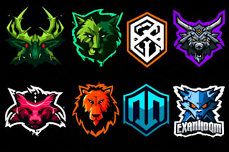 create a title logo creation for games, movies, and novels