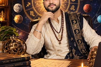 predict the future choose the career and love partner information by astrology