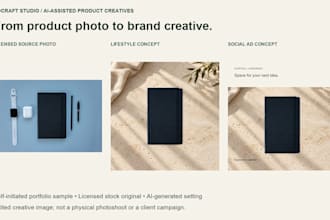 create ai product photos and lifestyle images for shopify