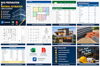 do construction quantity takeoff and boq using planswift