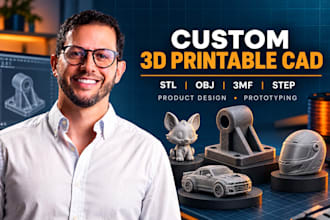 3d cad modeling product design stl obj 3mf files model for 3d printable file