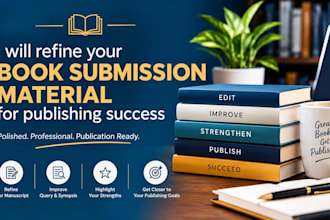 refine your book submission material for publishing success