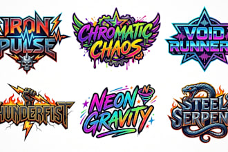 design a modern rock and metal logo