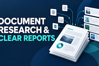 research public sources and organize a referenced report
