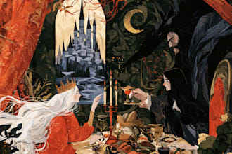 create unique fairy tale illustrations for you