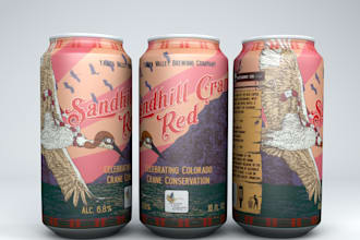 design beer craft beer can energy drink juice label