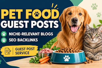 publish pet food guest posts on high da pet blogs