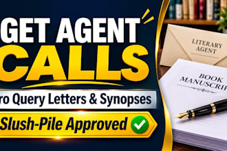 write a compelling query letter and synopsis for literary agents