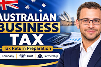 prepare australian company, trust and partnership tax returns for ato filing