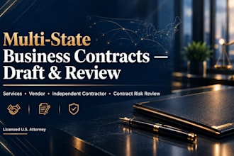 draft a compliant multi state independent contractor agreement
