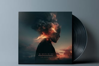 design a eye catching album cover, ep artwork, or single cover