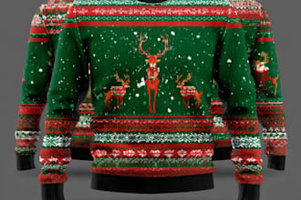 do unique ugly christmas sweater and sweatshirt