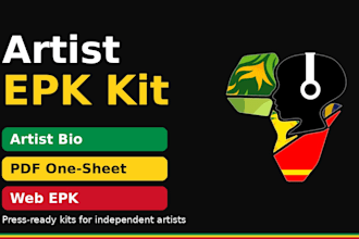 create a professional electronic press kit epk for your music