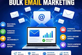 send bulk email or email blast in millons