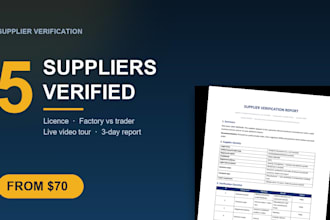 verify your chinese supplier before you pay a deposit within 72 hours