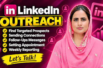 do linkedin outreach and appointment setting using sales navigator