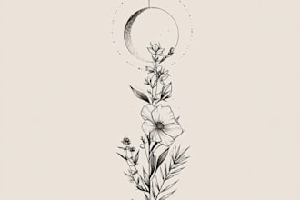 design meaningful fine line symbol tattoos