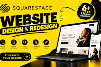build website design, squarespace website redesign, squarespace website design