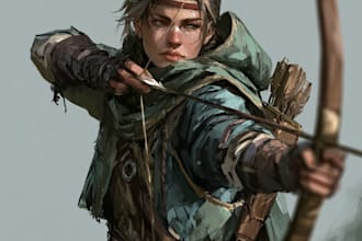 dnd character art and dnd character art