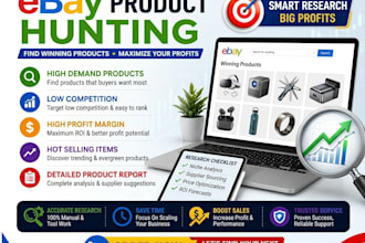 be your ebay product hunting expert