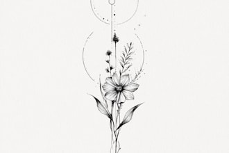 draw minimalist fine line heart tattoos