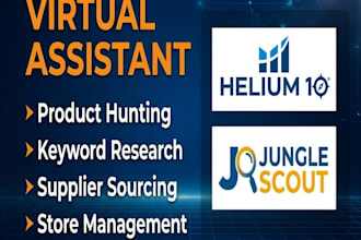 do amazon fba product hunting and keyword research expert