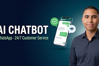 build an ai chatbot agent for whatsapp and customer service