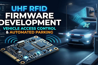 design uhf rfid firmware for vehicle access control and automated packing system