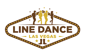 design beautiful unique line dancing logo