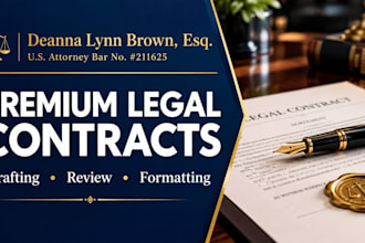 draft a premium business services agreement or contract