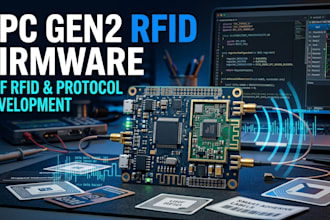 develop epc genz rfid firmware and communication protocols
