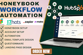 build honeybook dubsado 17hats workflow automation and client onboarding
