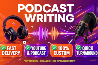 write a original script for your podcast