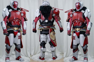 design custom cosplay props wearable cosplay armor full cosplay costume design