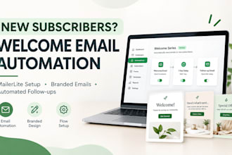 set up mailerlite welcome email automation and subscriber workflows
