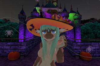 create a custom furry vrchat avatar, fursona or kemono model
